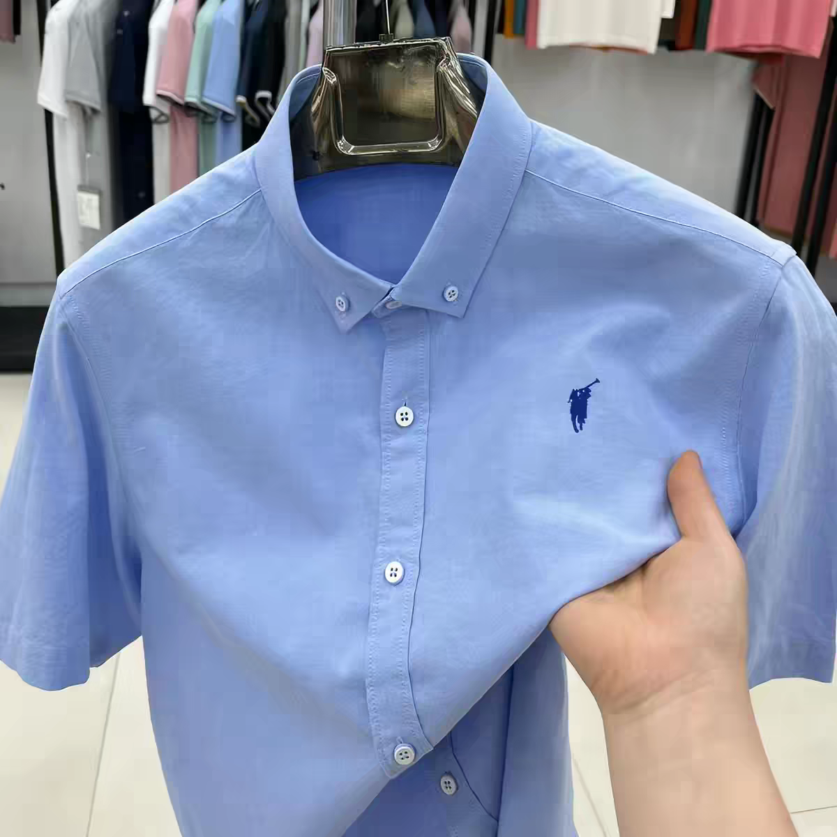 Linenmist Crest Oxford Shirt