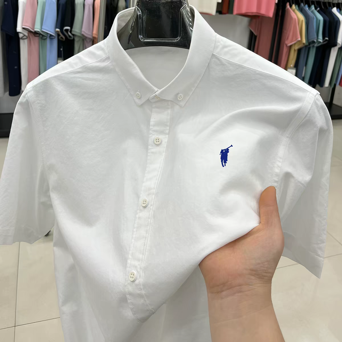 Linenmist Crest Oxford Shirt