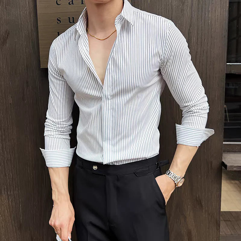 Linenmist Pinstripe Prestige Shirt