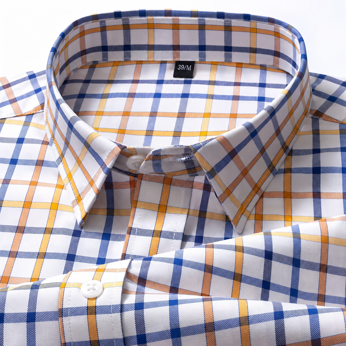Executive Multicolor Checkered Short Sleeve Shirt